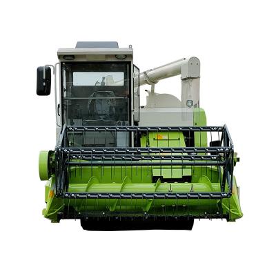 China Rice Kubota type rice harvester with cab for sale