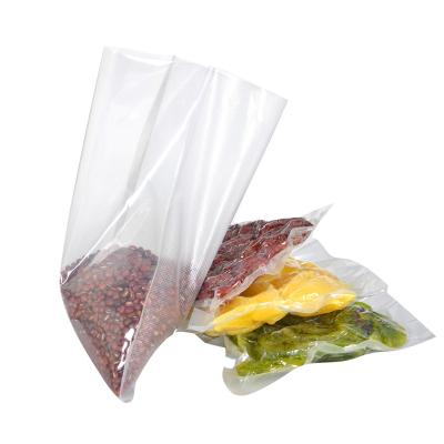 China Selling High Quality Recyclable Laminated Vacuum Leak Proof Plastic Side Gusst Storage Bags Compression For Food for sale