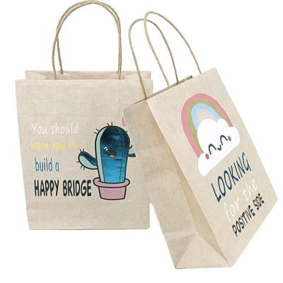 China Fashion Craft Recyclable Gift Paper Bag Wholesale Custom Printing Paper Paper Bag With Handle for sale