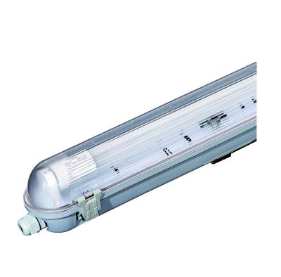 China WAREHOUSE Polycarbonate 4FT Led Outerdoor Tri-proof IP65 T8 Light Tube Waterproof Batten Lighting Fixture for sale