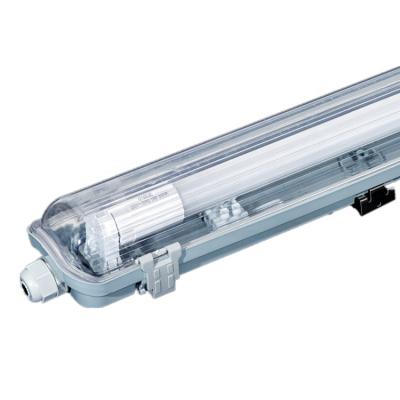 China WAREHOUSE 1.5M 25W 58W LED Tube Light Housing Water Proof Weatherrproof Batten Light Fixture Tri-proof Fixture for sale