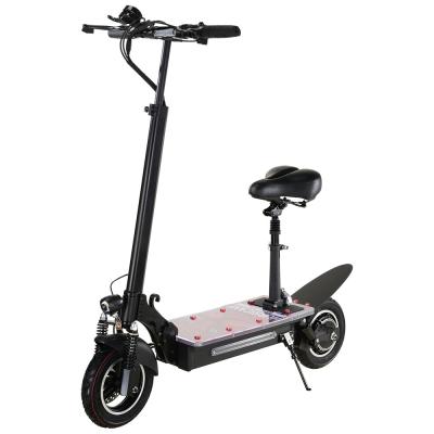 China Fashionable 10 Inch Battery Car Mobility Scooter Folding Scooter Two Wheel Electric Reflector Portable Adult Ebike for sale