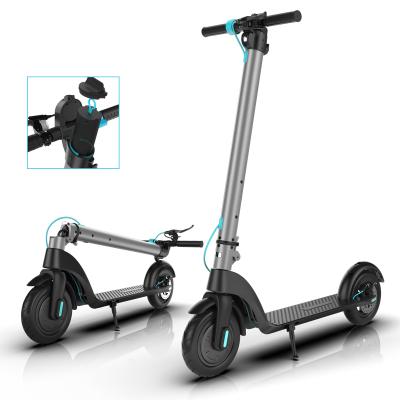 China 2022 new fashionable European and American warehouse stock for sale 10 inch foldable electric scooter adults for sale