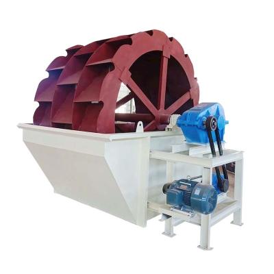 China 50-80TPH sand washing gravel wheel silica sand washing machine for sale for sale