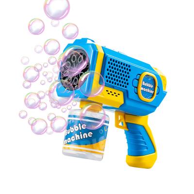 China Magic Automatic Bubble Christmas Toys Blowing Kids Bubble Toy Blowing Bubbles for sale