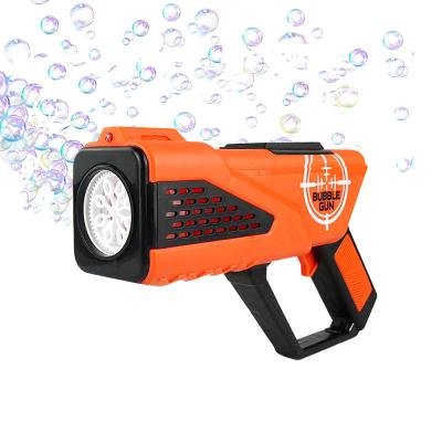 China Custom Automatic Blowing Bubble Girl Kids Toys Summer Playing Water Toy Bubble Blowing Bubbles Gun for sale