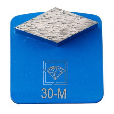 China Single Rhombus Segments  Redi Lock Diamond Grinding Shoes for Husqvarna Te koop