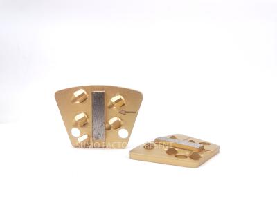 China La conexión magnética Diamond Grinding Shoes del trapezoide 5 PCD del CPS no-roscó en venta