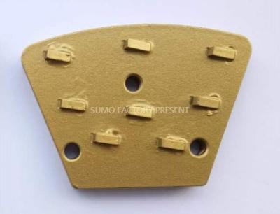 China CPS Trapezoid Chip Scraper PCD  Magnetic Connection Diamond Grinding Shoes fast change en venta