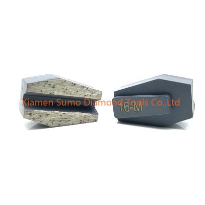 China Segmentos de pulido concretos durables del diamante de la cerradura de Redi de los segmentos para la amoladora de Schwamborn en venta