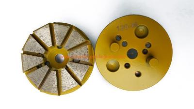 China 2 Pin 3 Inches  Concert Grinding Disc 10 Seg  For Floor Grinding Machine for sale