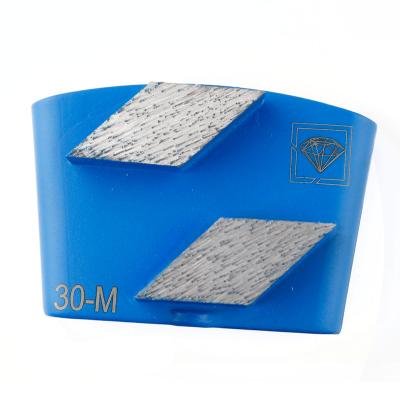 China Medium Hard Bond Diamond Grinding Shoes For Concrete Floors for sale