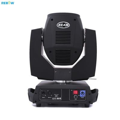 China High brightness Rebow DJ equipment 230w led stage light DMX 512 sharpy moving beam head light 230w 7r for sale