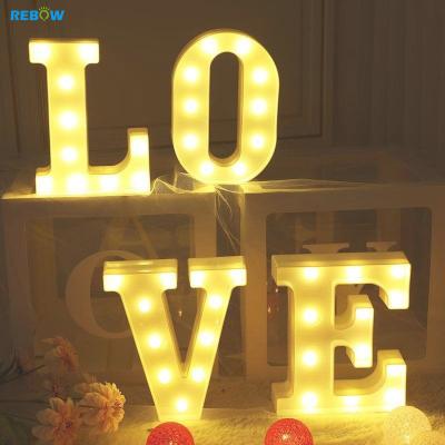 China Eco-Friendly Rebow In Running Mr. Love Mrs. Wedding Illuminated Sign Led Light Up Lights Marquee Letters for sale