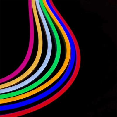 China Wholesale Silicone LED Rope Light 6mm 8mm Slim Silicone Cover LED Neon Lamp for sale