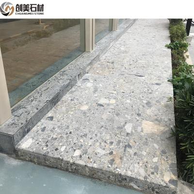 China New Modern Marble Slab Terrazzo Floor Tiles Outdoor Stone For Exterior Decoration for sale