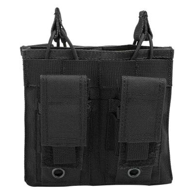 China Rapid Ammunition Mag Pouch Bag etc. 600D/1000D Magazine Pouch Molle Double Magazine Pouch Nylon Military Open Top Army Tactical for sale