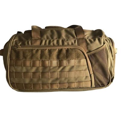 China Waterproof Custom 1000D Nylon Travel Luggage Outdoor Shoes Bag Molle Military Tactical Duffel Bag for sale