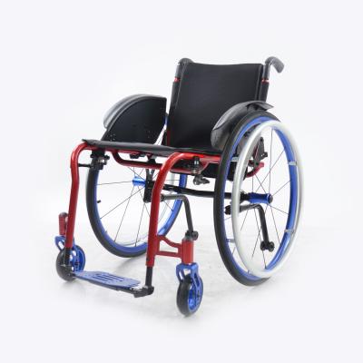 China Factory Wholesale Foldable Portable Outdoor Wheelchair Steel Hot Selling Disabled Older Wheelchair for sale