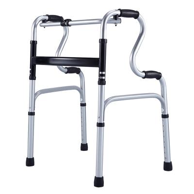 China Lightweight Rehab Center Aluminum Alloy Walker For Elderly And Adult Rehab Crutches Walking Training Walker for sale