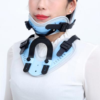 China Best Quality Adjustable Type Decompression Orthopedic Spinal Device First Aid Hard Medical Neck Brace/Cervical Collars On Sale SNB-1 for sale