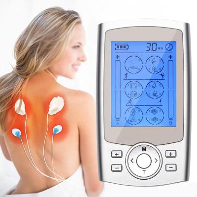 China Ten EMS Muscle Stimulator Physiotherapy Equipments Digital Massage Products Electrode Pad Pain Relief Machine Zr1003 for sale