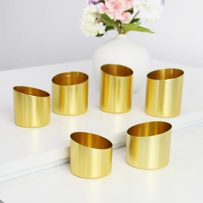 China Wholesale Gold Metal Votive Custom Candle Holder for sale