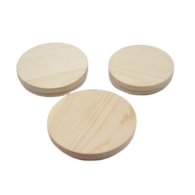 China 8oz 10oz 12oz 14oz Customized Viable Empty Candle Container Non Refillable Light Around Candle Wooden Lid for sale