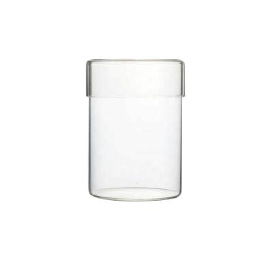 China Wholesale Minimalist 100ml Cylinder Customized Sealed Glass Jam Jars 200ml 250ml 300ml for sale