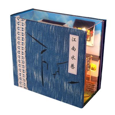 China Hot Selling China Diy House Diy Gifts Handmade House Building Puzzle for sale