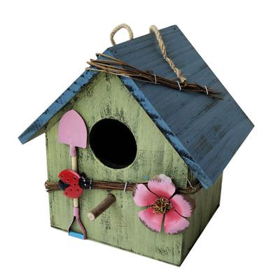 China China New Arrival Delicate Wooden Bird House Crafts Wooden Home Decoration for sale