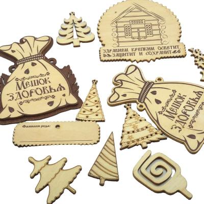 China Hot Selling Laser Cut Hollowed-out Decoration Wood Crafts From Europe for sale