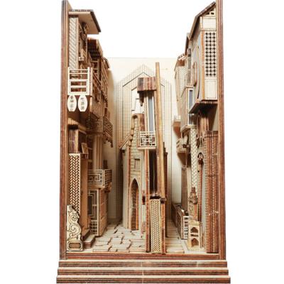 China DIY TOY Factory Direct Sale Cardboard 3D Diy Puzzle Book Building Nook for sale