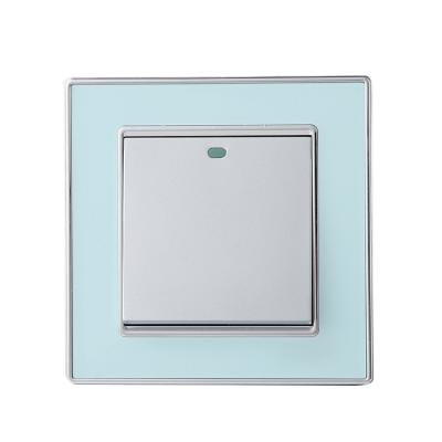 China 2018 New Simple Design Sky Blue Open Wall Switch ZY-022 for sale