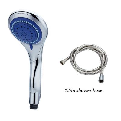 China With Water Diverter Saving 3 Funtion Bathroom Handheld Shower Head ABS Anti Drop Bath Spout Sprinkler Shower With 1.5m Stainless Steel Hose for sale