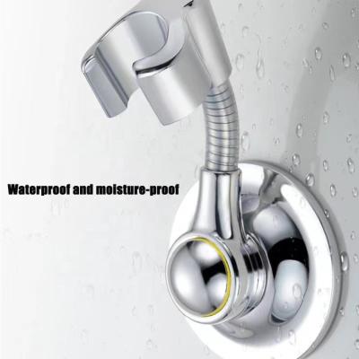 China With Diverter Suction Cup Shower Bracket Wall Mount Home Mounting Bracket For Handheld Shower Head Universal Adjustable Easy To Hang for sale