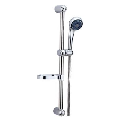 China With Diverter Bathroom Shower Set Rainfall Shower With Mult Function Handshower Slide Bar Wall Mount Bathtub for sale