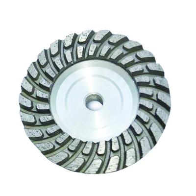 China Concrete Marble/Granite Dual Layer Cup Diamond Wheel Cup Abrasive Grinding Disc for Concrete Cup Grinding Wheel for Granite for sale