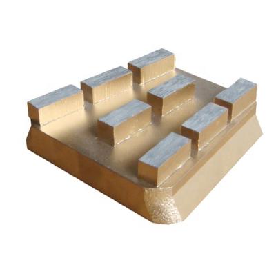 China Use in all kinds of large scale 8segment Diamond Tools Polishing Frankfurt grinding machine resin brick for marble for sale