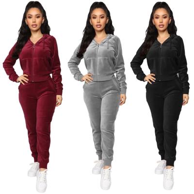 China Fashion X9204 Breathable Tracksuit Women Ladies Girls 2 Pieces Pants 2 Pieces Sets Women Casual Long Sleeve Slim Fit Tracksuits for sale