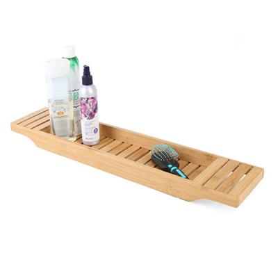 China European Bathtub Viable Bamboo Frame Non-slip Telescopic Multifunctional Support for sale