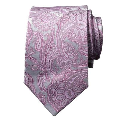 China Fashion Casual Formal GRES Men Handmade Paisley Stripe 100% Silk Neck Ties for sale