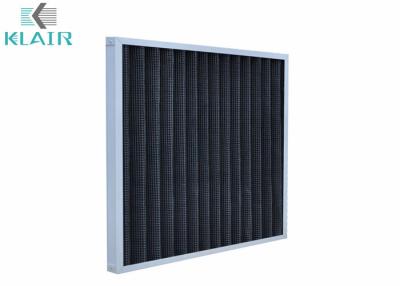 China Aluminum Frame Activated Carbon Air Filter 2 / 4 Inch For Odor Smell Removal for sale