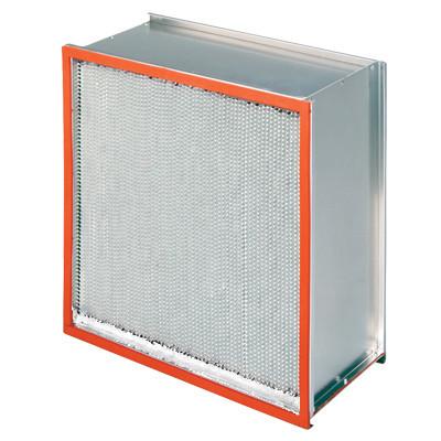 China 260℃ hitzebeständiger Filter, galvanisiertes Eisen-Rahmen-Luft-Filtrations-System zu verkaufen