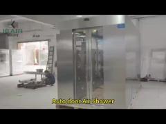 Stainless Steel Cleanroom Air Shower H13  Filter For Particulate Contamination