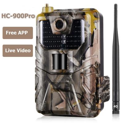 China Wireless System 36MP 4K/30ftp HC-900Pro 4G Live Video APP Trail Night Camera Mobile Wildlife Wildlife Hunting Camera Surveillance for sale