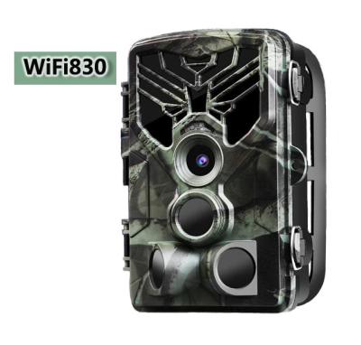 China WiFi830 Infrared Induction Hunting Camera WiFi APP Control Wildlife Surveillance IP65 Waterproof Night Vision Trail Hunting Camera for sale