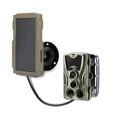 China High Power Suntek 9V 3000mAh Solar Panel Outdoor US/EU Charger Plug in Hunting Trail Camera Charger for HC300M HC700 HC801HC900 Hunting Camera for sale