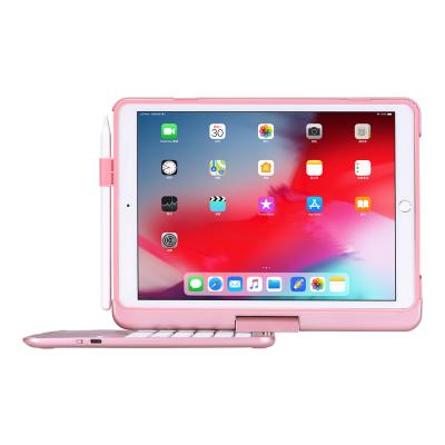 China Radio for iPad Air3 10.5 Color Backlit Keyboard Cover Detachable 360 ​​Degree Rotating Keyboard Cover for sale