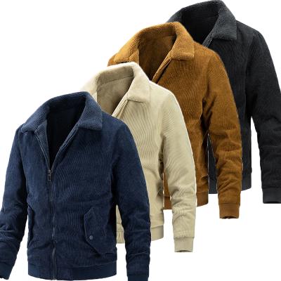 China Wholesale High Quality Breathable Winter Custom Made Men Coat Casual Men's Plus Size Winter JacketZipper Outdoor Jacket for sale